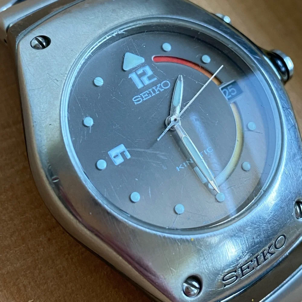 Seiko Arctura Kinetic   (no band, only watch face)